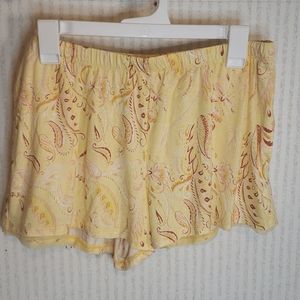 Stars Above Pajama Shorts Floral Medium